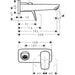 Hansgrohe Logis Single Lever Basin Mixer For Concealed Installation with Spout 19.5 cm - Unbeatable Bathrooms