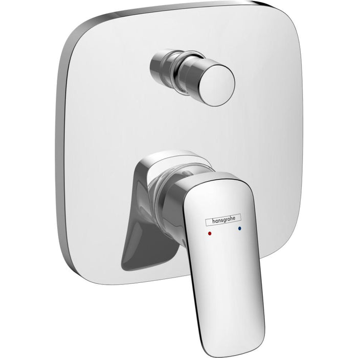 Hansgrohe Logis Single Lever Manual Bath Mixer For Concealed Installation with Integrated Backflow Prevention - Unbeatable Bathrooms