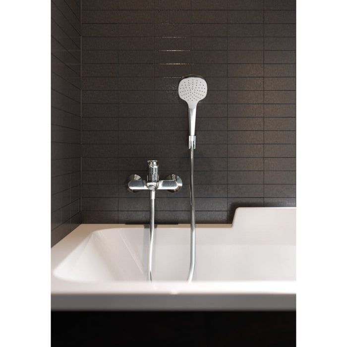 Hansgrohe Logis Single Lever Manual Bath Mixer For Exposed Installation - Unbeatable Bathrooms