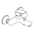 Hansgrohe Logis Single Lever Manual Bath Mixer For Exposed Installation with 2 Flow Rates - Chrome - Unbeatable Bathrooms