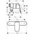 Hansgrohe Logis Single Lever Manual Shower Mixer For Exposed Installation with Centre Distance 15.3 cm - Chrome - Unbeatable Bathrooms