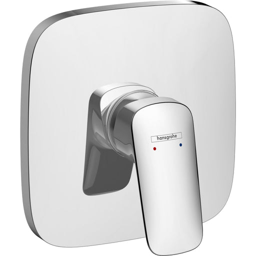 Hansgrohe Logis Single Lever Manual Shower Mixer Highflow For Concealed Installation - Chrome - Unbeatable Bathrooms