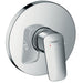 Hansgrohe Logis Single Lever Manual Shower Mixer Round For Concealed Installation - Chrome - Unbeatable Bathrooms