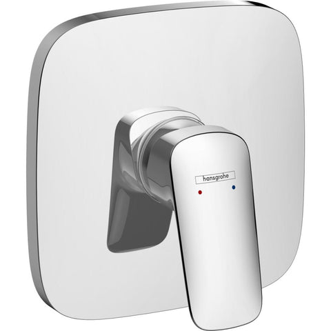 Hansgrohe Logis Single Lever Manual Shower Mixer Soft Cube For Concealed Installation - Unbeatable Bathrooms