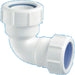 Hansgrohe Mcalpine MS4-Iso 90&deg; Multifit Bend 1&frac14; Inches X 32 mm to Connect Uk Waste Pipe to European Dimensions - Unbeatable Bathrooms