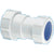Hansgrohe Mcalpine S28L-Iso Multifit Straight Connector 1&frac14; Inches X 32 mm to Connect Uk Waste Pipe to European Dimensions - Unbeatable Bathrooms