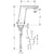 Hansgrohe Metris S Electronic Basin Mixer with Temperature Control and Mains Connection 230 V - Chrome - Unbeatable Bathrooms