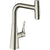 Hansgrohe Metris Select M71 Single Lever Kitchen Mixer 240 with Pull-Out Spray and Sbox, 2 Spray Modes - Unbeatable Bathrooms