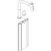 Hansgrohe Metris Select M71 2-Hole Single Lever Kitchen Mixer 200 with Pull-Out Spray and Sbox, 2 Spray Modes - Unbeatable Bathrooms