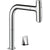 Hansgrohe Metris Select M71 2-Hole Single Lever Kitchen Mixer 200 with Pull-Out Spray and Sbox, 2 Spray Modes - Unbeatable Bathrooms