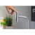 Hansgrohe Metris Select M71 2-Hole Single Lever Kitchen Mixer 200 with Pull-Out Spray and Sbox, 2 Spray Modes - Unbeatable Bathrooms
