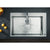 Hansgrohe S71 S711-F660 Built-In Sink 660 - Stainless Steel - Unbeatable Bathrooms