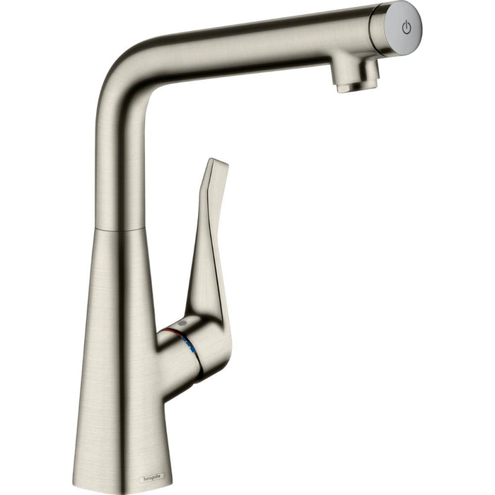 Hansgrohe Metris Select M71 Single Lever Kitchen Mixer 320, Single Spray Mode - Unbeatable Bathrooms