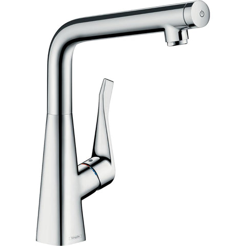 Hansgrohe Metris Select M71 Single Lever Kitchen Mixer 320, Single Spray Mode - Unbeatable Bathrooms