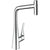 Hansgrohe Metris Select M71 Single Lever Kitchen Mixer with Pull-Out Spray - 73820000 - Unbeatable Bathrooms