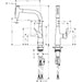 Hansgrohe Metris Select M71 Single Lever Kitchen Mixer with Pull-Out Spray - Unbeatable Bathrooms