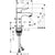 Hansgrohe Metris Single Lever Basin Mixer 100 For Handrinse Basins with Pop-Up Waste Set - Chrome - Unbeatable Bathrooms
