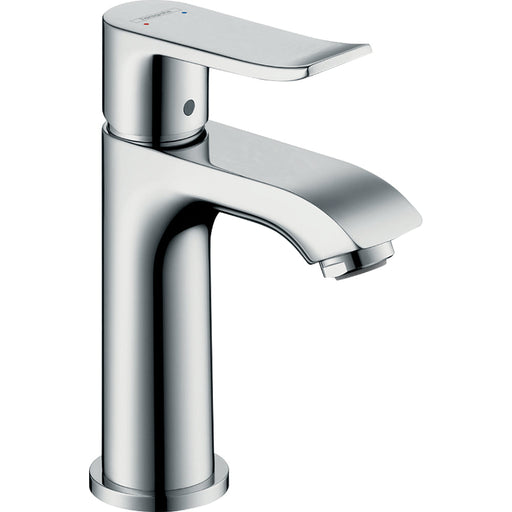 Hansgrohe Metris Single Lever Basin Mixer 100 For Handrinse Basins Without Waste Set - Chrome - Unbeatable Bathrooms