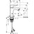 Hansgrohe Metris Single Lever Basin Mixer 100 For Handrinse Basins Without Waste Set - Chrome - Unbeatable Bathrooms