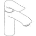 Hansgrohe Metris Single Lever Basin Mixer 100 For Handrinse Basins Without Waste Set - Chrome - Unbeatable Bathrooms