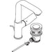 Hansgrohe Metris Single Lever Basin Mixer 230 with Pop-Up Waste - Chrome - Unbeatable Bathrooms