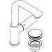 Hansgrohe Metris Single Lever Basin Mixer 230 with Push-Waste - Chrome - Unbeatable Bathrooms