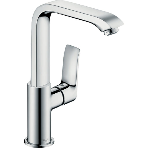 Hansgrohe Metris Single Lever Basin Mixer 230 with Pop-Up Waste - Chrome - Unbeatable Bathrooms