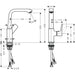 Hansgrohe Metris Single Lever Basin Mixer 230 Without Waste - Chrome - Unbeatable Bathrooms