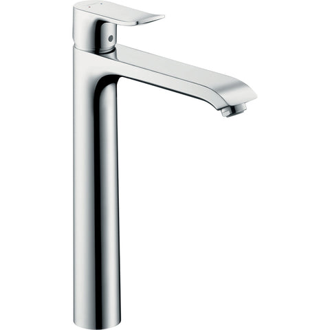 Hansgrohe Metris Single Lever Basin Mixer 260 For Wash Bowls Without Waste - Chrome - Unbeatable Bathrooms