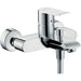 Hansgrohe Metris Single Lever Manual Bath Mixer For Exposed Installation - Chrome - Unbeatable Bathrooms