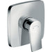 Hansgrohe Metris Single Lever Manual Shower Mixer Soft Cube For Concealed Installation - Chrome - Unbeatable Bathrooms