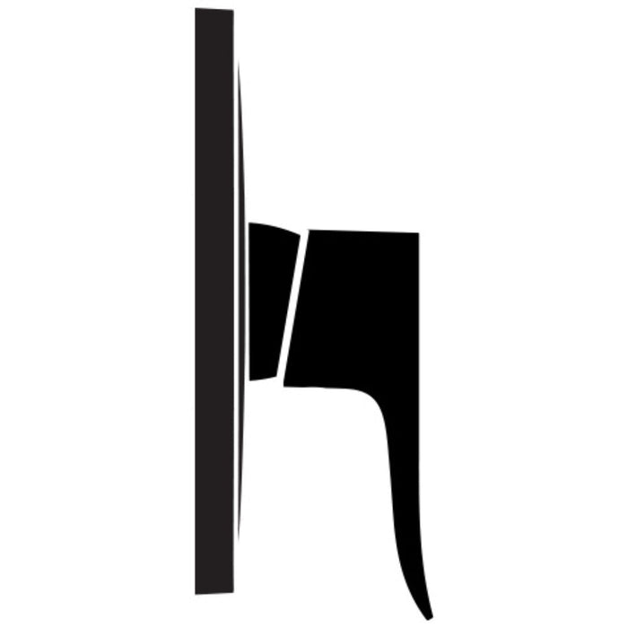 Hansgrohe Metris Single Lever Manual Shower Mixer Soft Cube For Concealed Installation - Chrome - Unbeatable Bathrooms