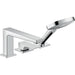 Hansgrohe Metropol 3-Hole Rim-Mounted Single Lever Bath Mixer with Lever Handle For Secuflex - Chrome - Unbeatable Bathrooms