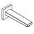 Hansgrohe Metropol Bath Spout 167 mm - Chrome - Unbeatable Bathrooms