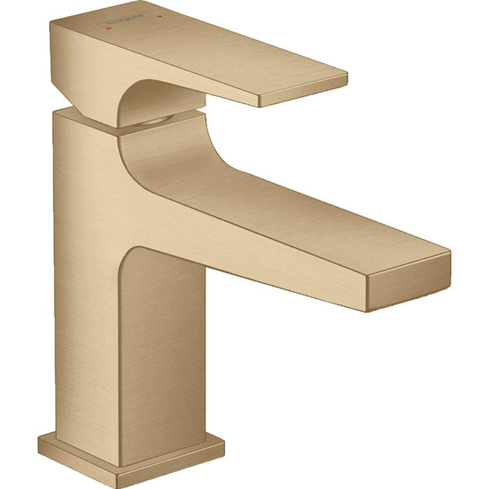 Hansgrohe Metropol Single Lever Basin Mixer 100 with Lever Handle For Handrinse Basins with Push-Open Waste Set - Unbeatable Bathrooms