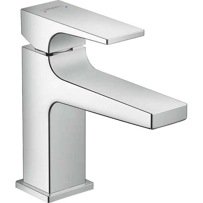 Hansgrohe Metropol Single Lever Basin Mixer 100 with Lever Handle For Handrinse Basins with Push-Open Waste Set - Unbeatable Bathrooms