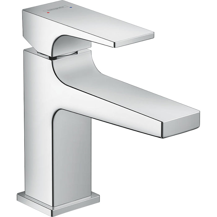Hansgrohe Metropol Single Lever Basin Mixer 100 with Lever Handle For Handrinse Basins with Push-Open Waste Set - Unbeatable Bathrooms