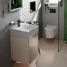 Hansgrohe Metropol Single Lever Basin Mixer 100 with Lever Handle For Handrinse Basins with Push-Open Waste Set - Unbeatable Bathrooms