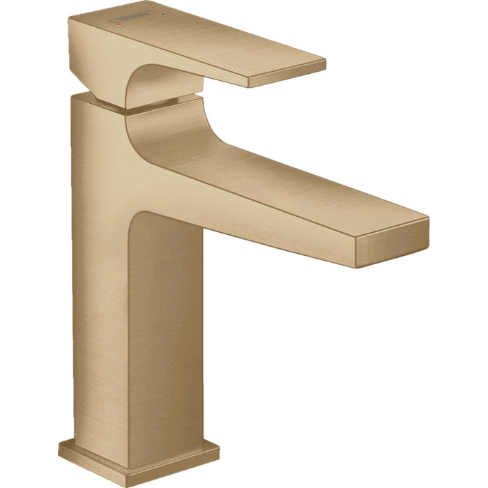 Hansgrohe Metropol Single Lever Basin Mixer 110 with Lever Handle and Push-Open Waste - Unbeatable Bathrooms