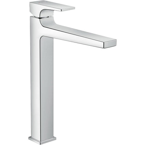 Hansgrohe Metropol Single Lever Basin Mixer 260 with Lever Handle For Wash Bowls with Push-Open Waste - Unbeatable Bathrooms