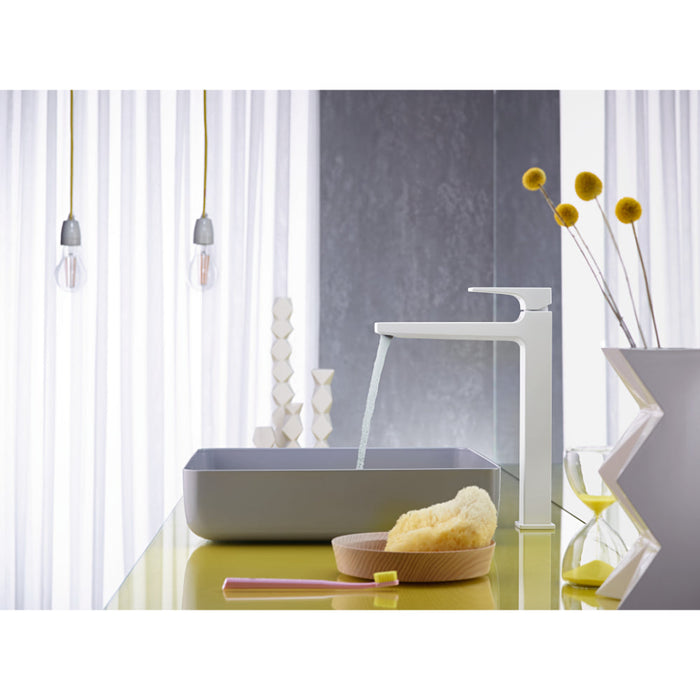 Hansgrohe Metropol Single Lever Basin Mixer 260 with Lever Handle For Wash Bowls with Push-Open Waste - Unbeatable Bathrooms