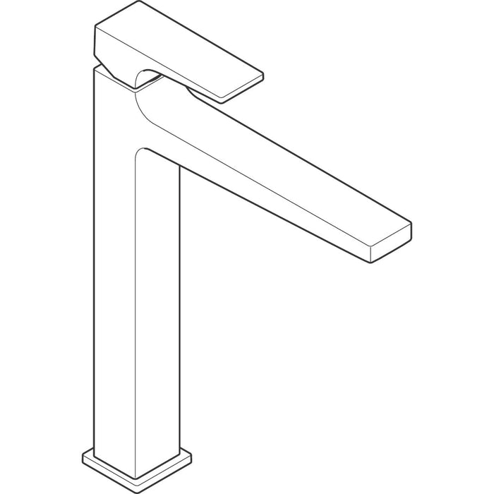 Hansgrohe Metropol Single Lever Basin Mixer 260 with Lever Handle For Wash Bowls with Push-Open Waste - Unbeatable Bathrooms