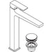 Hansgrohe Metropol Single Lever Basin Mixer 260 with Lever Handle For Wash Bowls with Push-Open Waste - Unbeatable Bathrooms