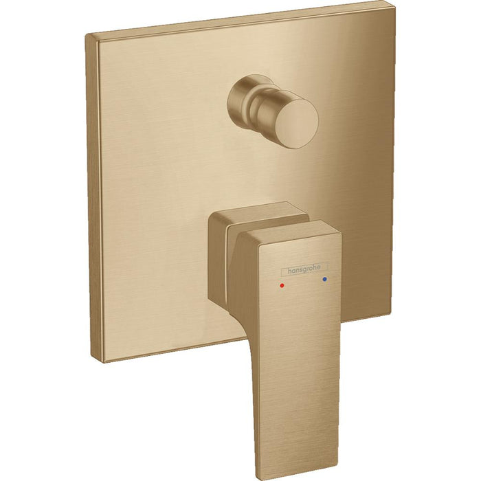 Hansgrohe Metropol Single Lever Manual Bath Mixer For Concealed Installation with Lever Handle and Integrated Backflow Prevention - Unbeatable Bathrooms