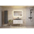 Hansgrohe Xarita E Mirror with Led Lights 1200/50 Capacitive Touch Sensor - Matt White - Unbeatable Bathrooms