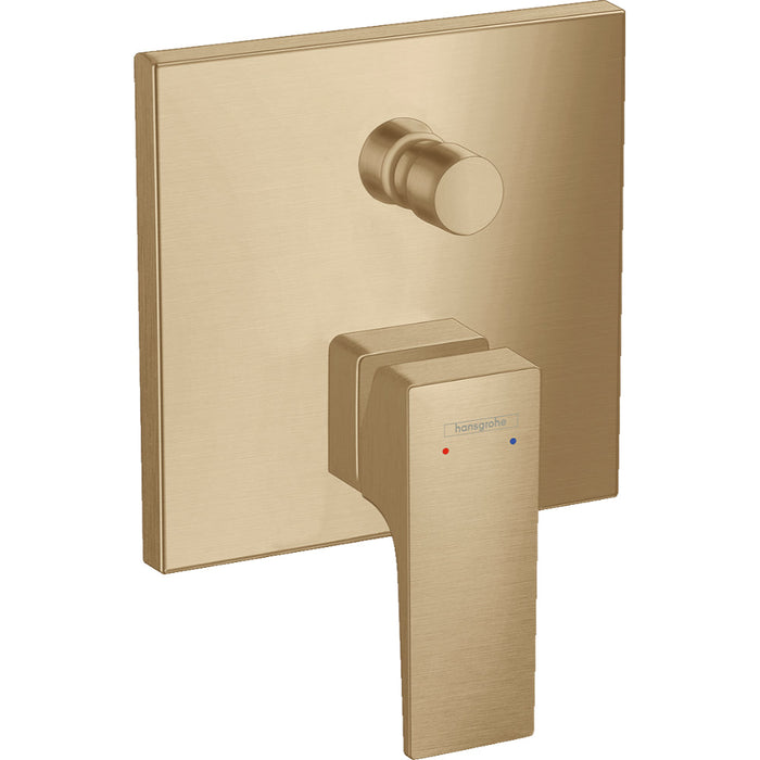 Hansgrohe Metropol Single Lever Manual Bath Mixer For Concealed Installation with Lever Handle and Integrated Backflow Prevention - Unbeatable Bathrooms