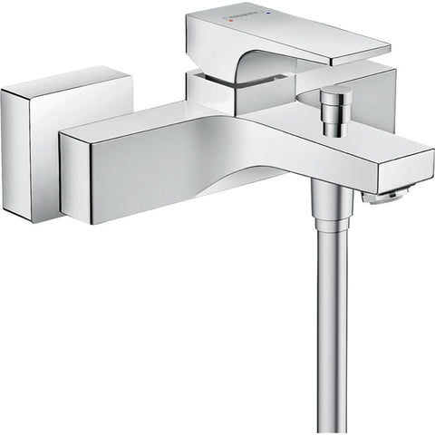 Hansgrohe Metropol Single Lever Manual Bath Mixer For Exposed Installation with Lever Handle - Unbeatable Bathrooms