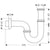 Hansgrohe P Trap Standard Model - Chrome - Unbeatable Bathrooms