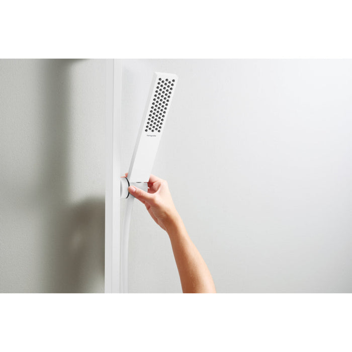 Hansgrohe Pulsify E Shower Set 100 1Jet Ecosmart with Shower Bar 90 cm - Unbeatable Bathrooms