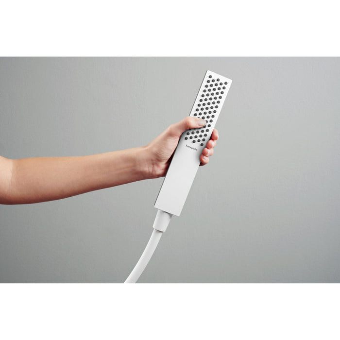 Hansgrohe Pulsify E Baton Hand Shower 100 1Jet Ecosmart+ - Unbeatable Bathrooms